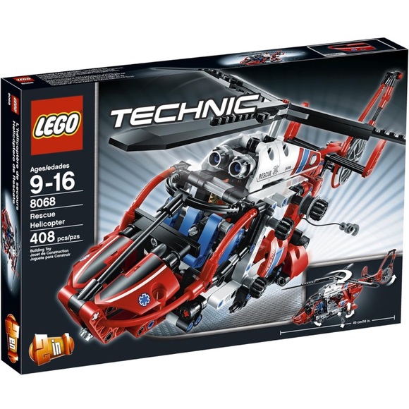 Lego Other - Lego EUC Technic Helicopter Set # 8068 Full directions and (Probably) All Pieces